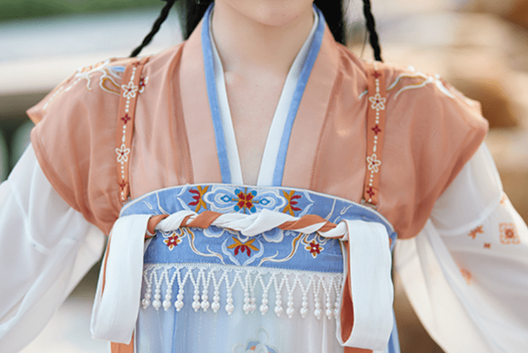 汉宫裳影 女装 【不知火】唐制唐褙子齐胸襦裙春夏汉服女