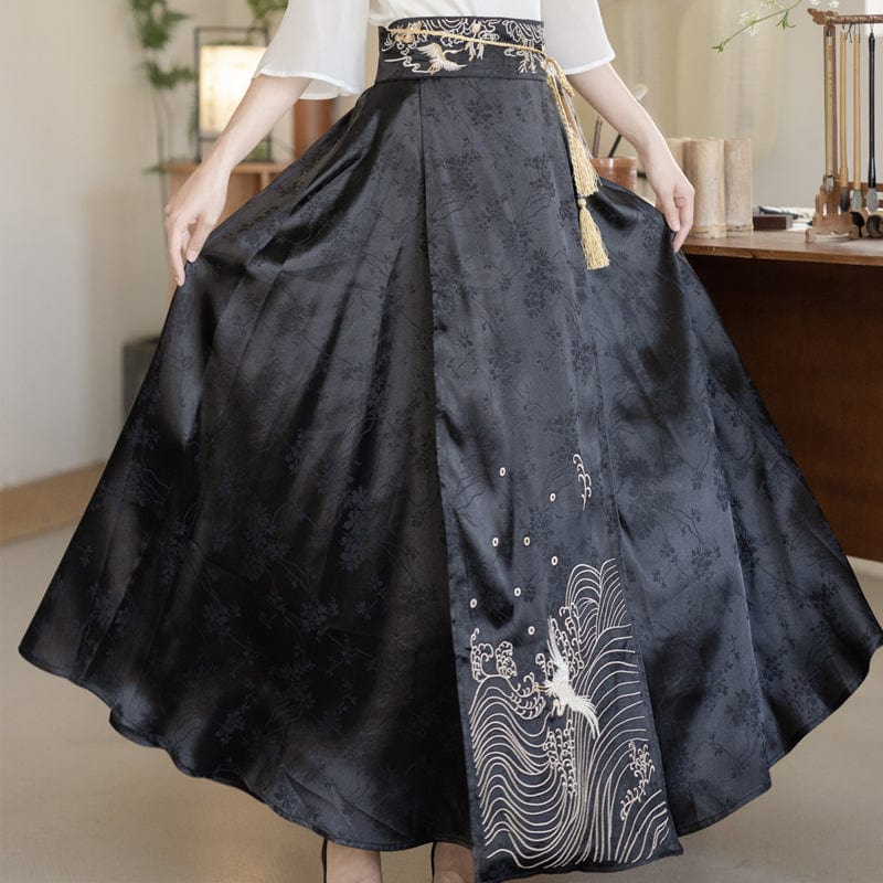 优亿家 女装 M / 马面裙 【金玉满堂】汉元素刺绣上衣织金马面裙春夏汉服女