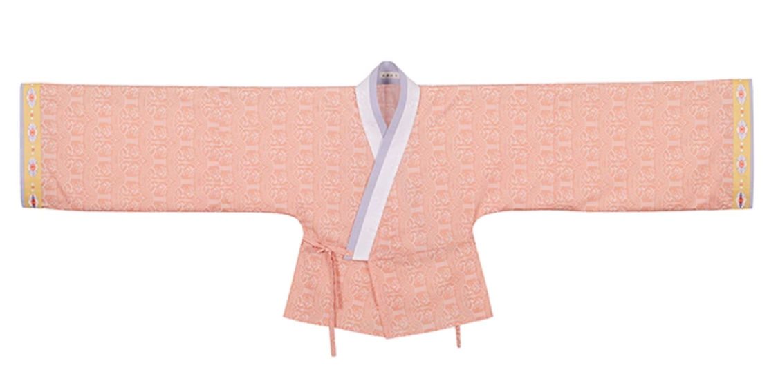 【陌上桑】晋制交领襦齐腰交窬裙春夏汉服女