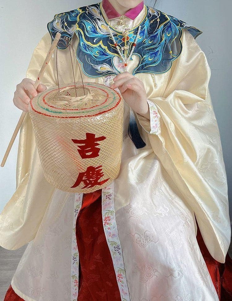 雪衣阁 SheyGo 配饰 均码 【群青雀翎】重工刺绣云肩