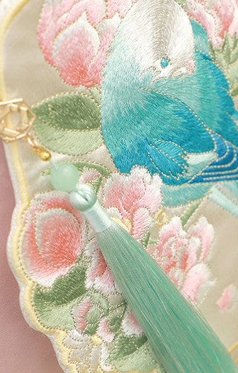 雪衣阁 SheyGo 配饰 斜挎包 【牡丹鹦鹉】国风刺绣斜挎包