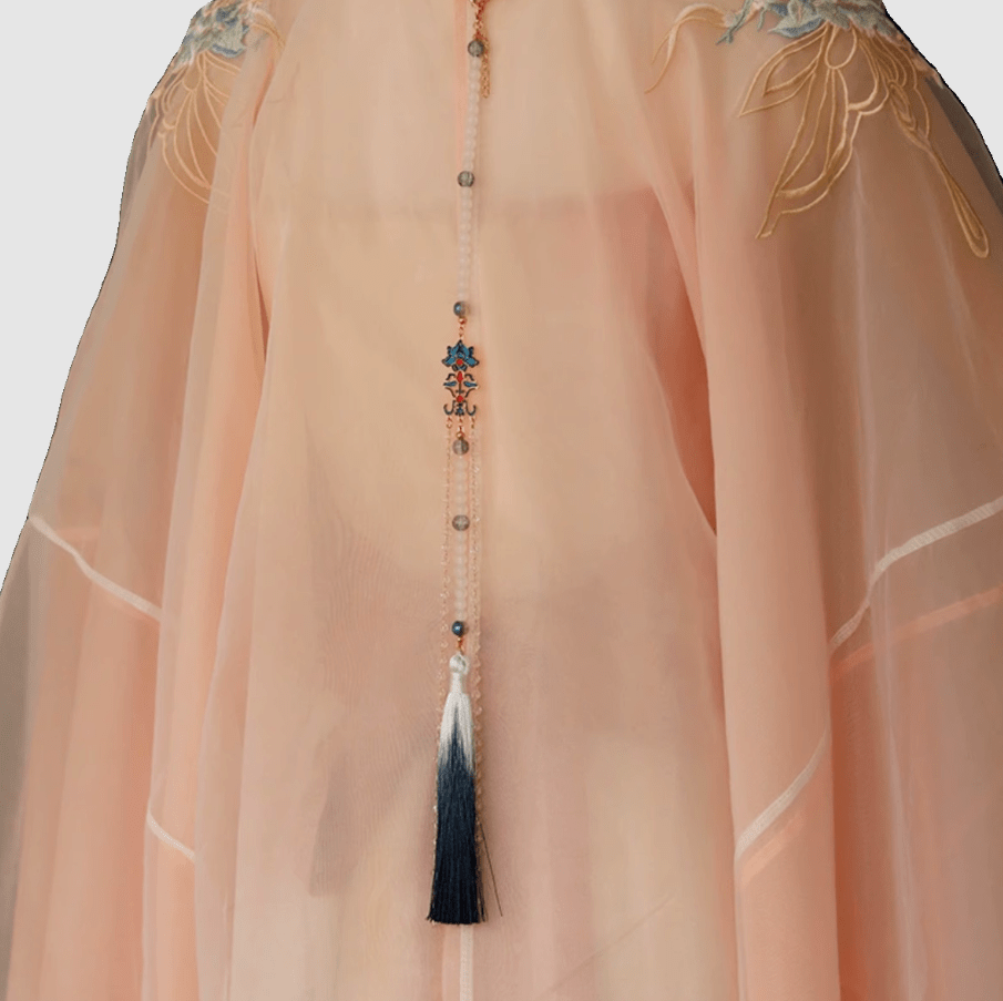 雪衣阁 SheyGo 配饰 璎珞+背云 【鸿煊】璎珞流苏背云汉服项链