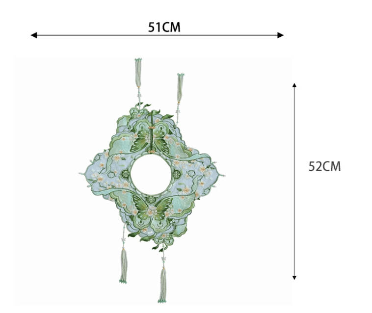 雪衣阁 SheyGo 配饰 云肩 【兰苕】刺绣云肩