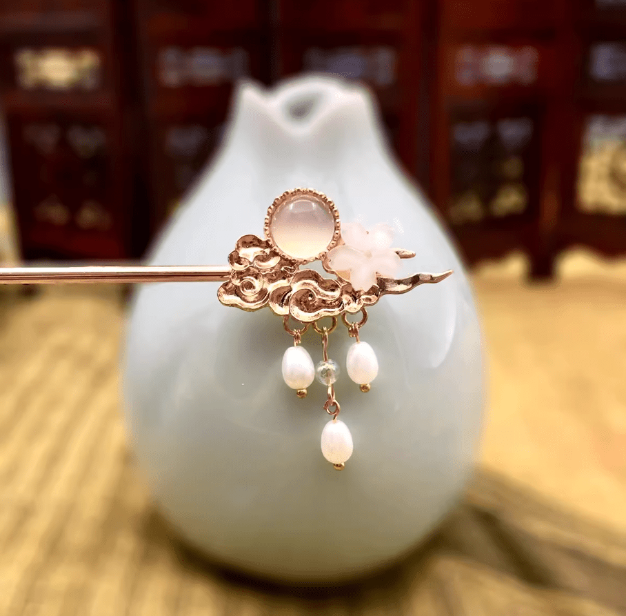 雪衣阁 SheyGo 配饰 【流云间】国风盘发簪子