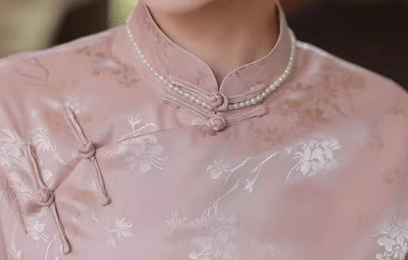 雪衣阁 SheyGo 女装 【桃仙】新中式提花旗袍春夏汉服女