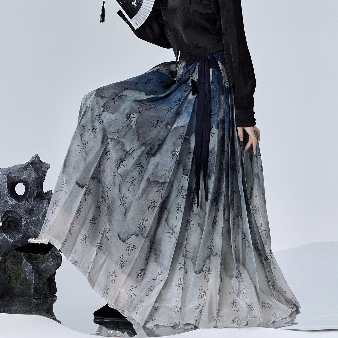 雪衣阁 SheyGo 女装 【锦灰堆】新中式长袖上衣明制印花马面裙春秋汉服女