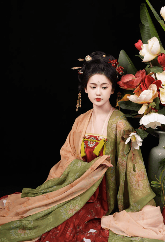 雪衣阁 SheyGo 女装 【司凤】唐制大袖衫刺绣齐胸襦裙春夏汉服女