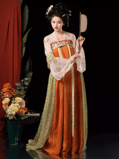 orange chinese dress Halter Top Cheongsam, Halter Top Qipao, Chinese Wedding Dress, Chinese New Year Dress, Custom Brocade Qipao, Chinese Tea Ceremony Dress